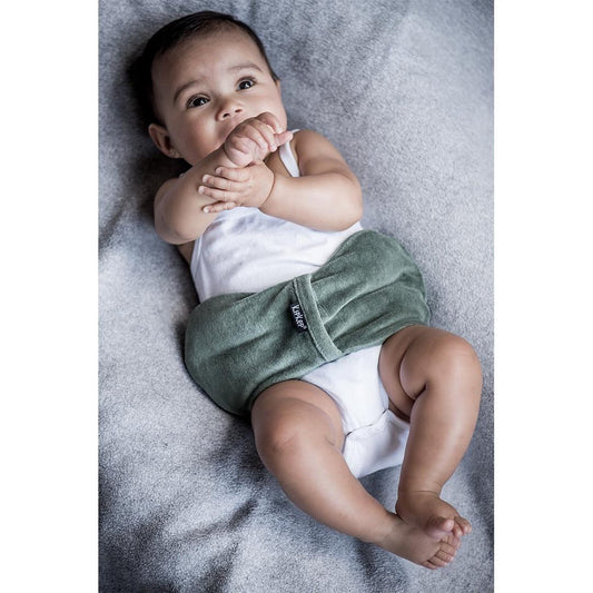 Kipkep woller warmtekussen groen