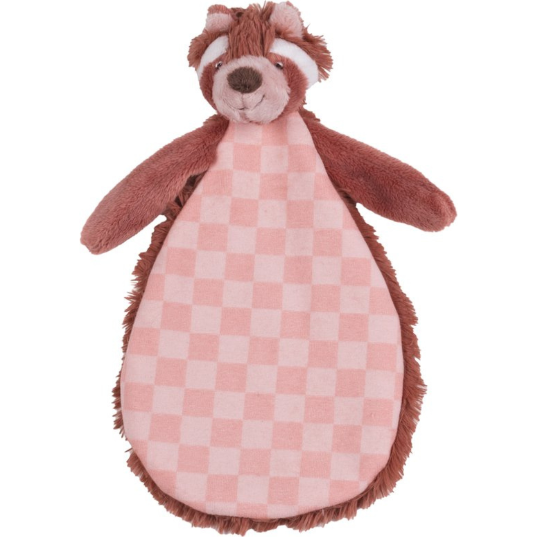 Happy Horse Pluche Rode Panda Pien Knuffeldoekje 24cm