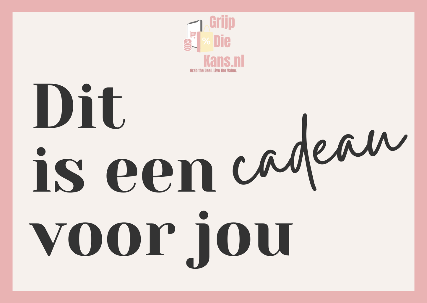 GrijpDieKans-Cadeaubon