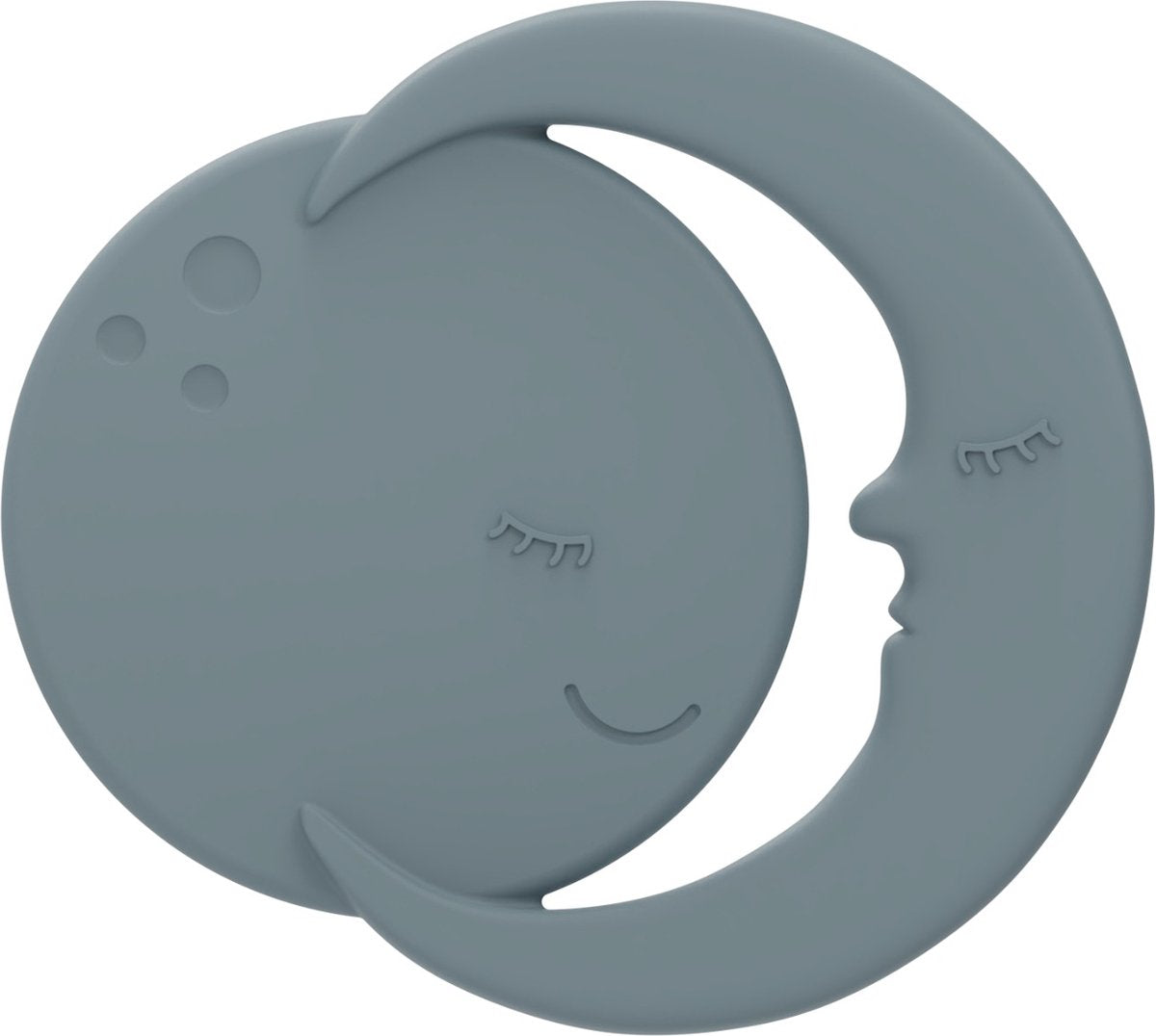 Label label silicone teethring moon