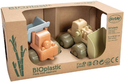 Dantoy Bio bouwvoertuigen 2 stuks