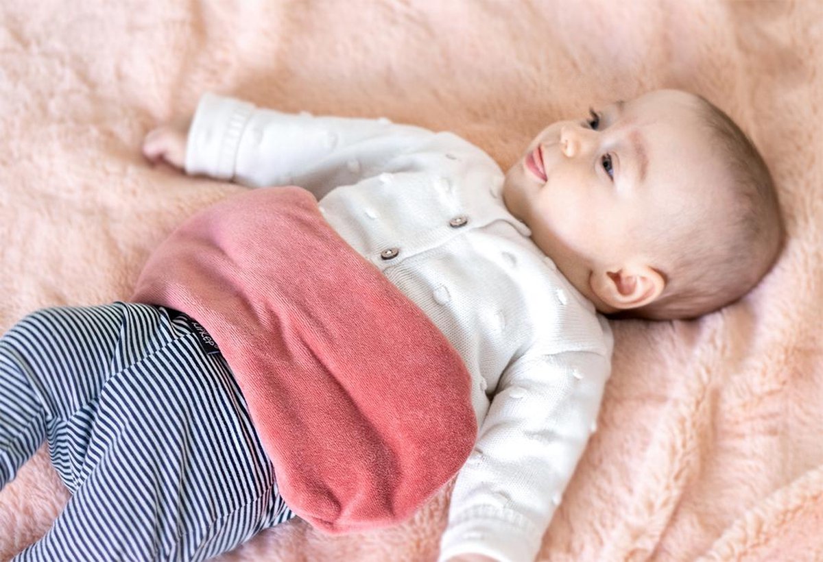 Kipkep woller warmtekussen rose