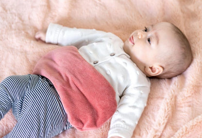 Kipkep woller warmtekussen rose