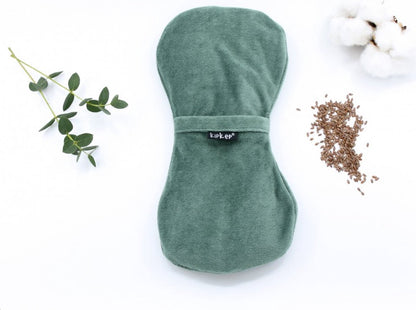 Kipkep woller warmtekussen groen