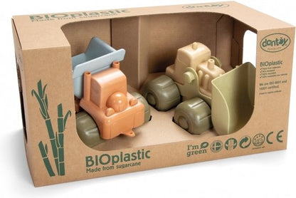 Dantoy Bio bouwvoertuigen 2 stuks