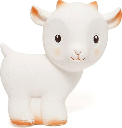 100% natural rubber toy George the Goat - bad- en badspeeltje