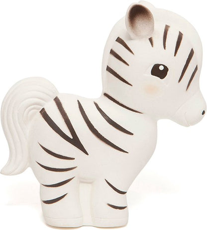 100% natural rubber toy Zippy the Zebra - bad- en bijtspeeltje