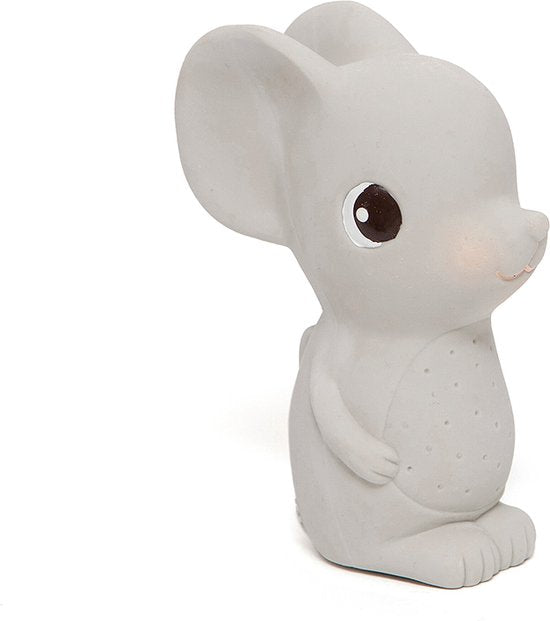 100% natural rubber toy Mollie the mouse - bad- en bijtspeeltje