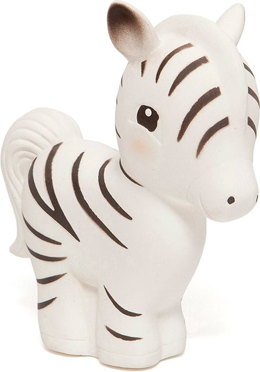 100% natural rubber toy Zippy the Zebra - bad- en bijtspeeltje