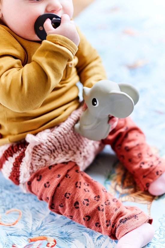 100% natural rubber toy Mollie the mouse - bad- en bijtspeeltje