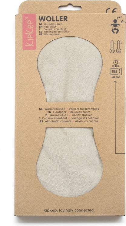 Kipkep woller warmtekussen creme