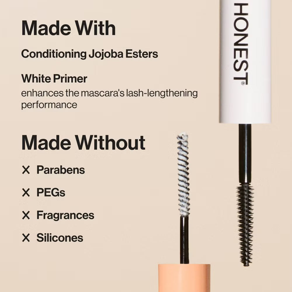 Honest Beauty Extreme Length 2-in-1 Mascara and Lash Primer with Jojoba Esters