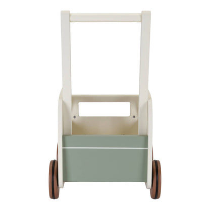 Vintage loopwagen Little Dutch - groen