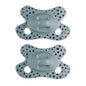 Difrax natural newborn grijs 2 stuks