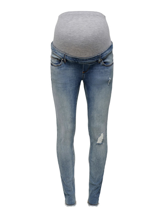 OLMBLUSH Mid waist Skinny fit Jeans | Midden blauw | Only