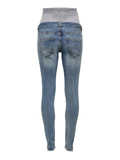 OLMBLUSH Mid waist Skinny fit Jeans | Midden blauw | Only