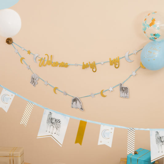 Safari slinger baby boy blue - 4m