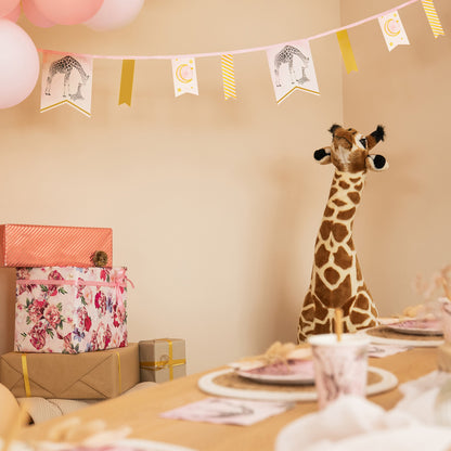 Safari slinger baby girl pink - 4m
