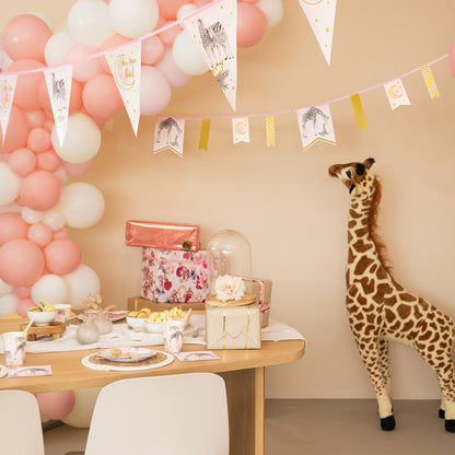 Safari slinger baby girl pink - 4m